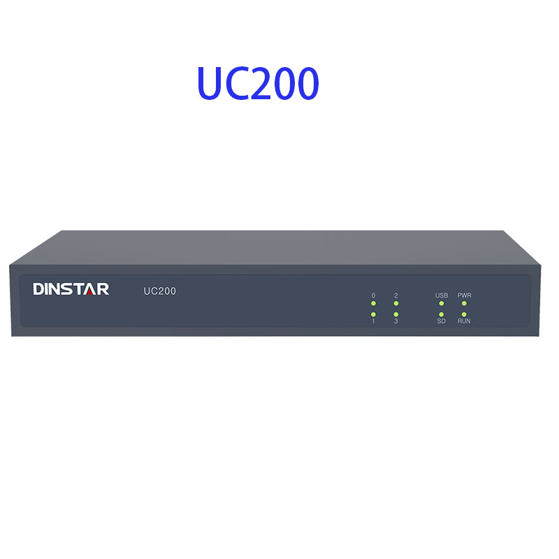 企业级通讯新选择！鼎信通达UC200-2S2O IPPBX网络电话交换机，让沟通更高效！
