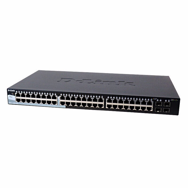 D-link(友讯)千兆网管型交换机 DGS-1500-52 48口千兆